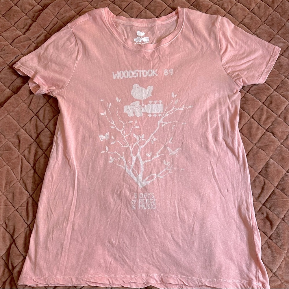 Lucky brand Woodstock graphic tee